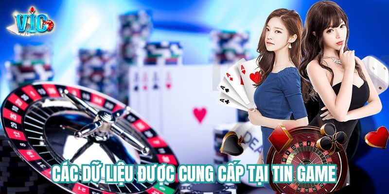 Các dữ liệu được cung cấp tại tin tức game