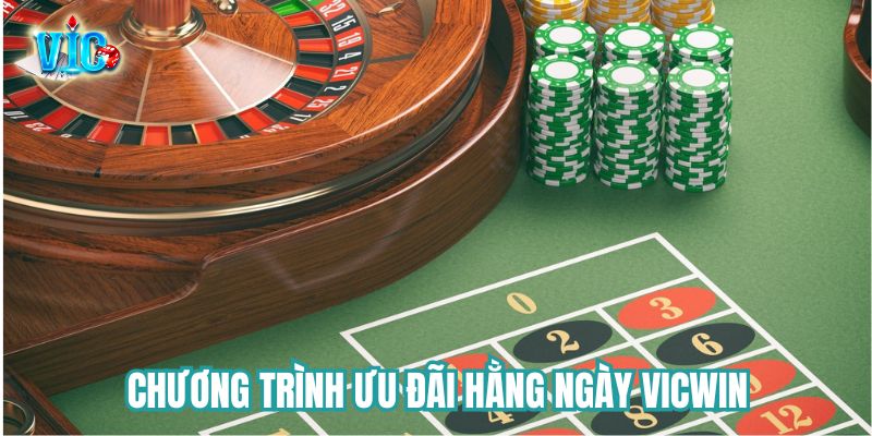 Chương trình ưu đãi hằng ngày tại cổng game Vicwin